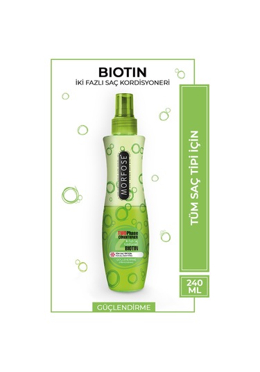 Morfose Biotin Çift Fazlı Fön Suyu 240 ML