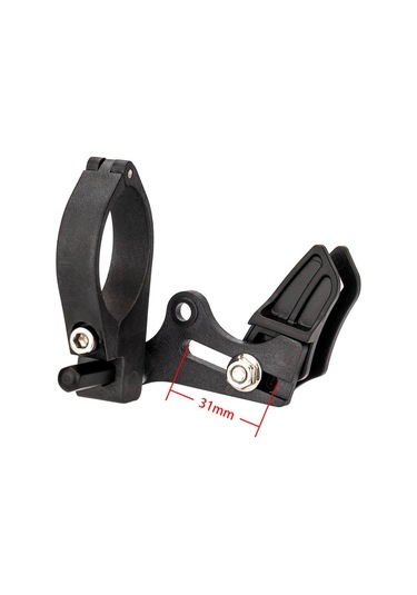 Yol Bisikleti Tek Disk Zinciri Koruma Anti Bırak Kelepçe Montaj Zinciri Tutucu Acid Yeşili