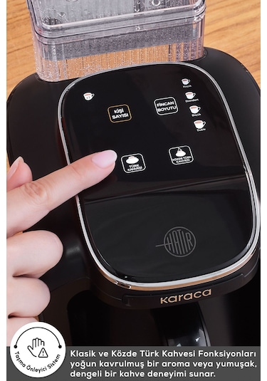 Karaca Hatır Otomatik Su Hazneli Türk Kahve Makinesi