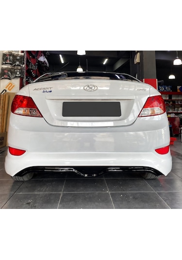 Accent Blue Arka Tampon Eki Hyundai Accent Blue Arka Karlık - Boyasız - Fiberglass