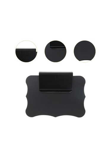 Suntek 10x Depolama Sepetleri Kutu Etiketleri Pvc Sepet Ofisler Siyah