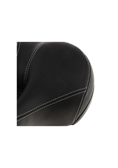 Homyl Çift Yaylı Süspansiyonlu Şok Emici Deri Bisiklet Siyah