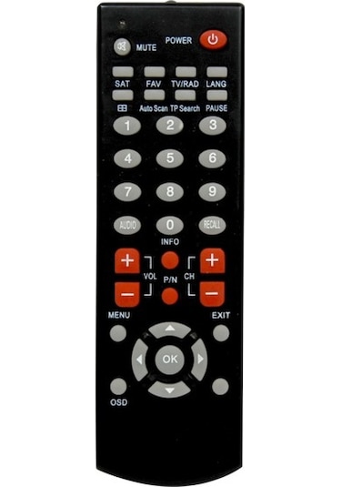 Hometech Cvs Mersat Sunny Vestel Uyumlu 15210 Uydu Kumanda