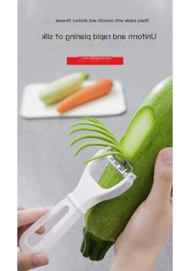Meyve Sebze Rendesi, Soyucu, Pratik Ev Tipi Beyaz Mutfak Aleti Beyaz