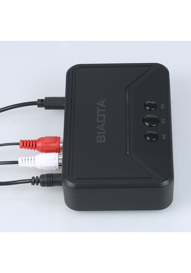 Kosona Bt300 Bluetooth 5.0 Ses Alıcısı - Kablosuz Müzik Aktarımı, Spdıf/rca/aux Çıkışlı, Masaüstü Kullanıma Uygun, Siyah