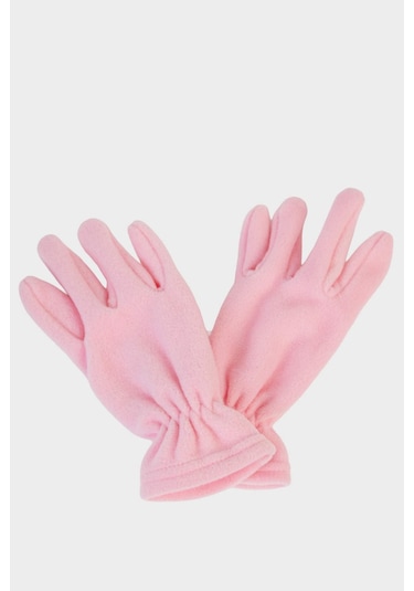 Defacto Kız Çocuk Polar Eldiven F5147a825wnpn2 Pembe-pn2