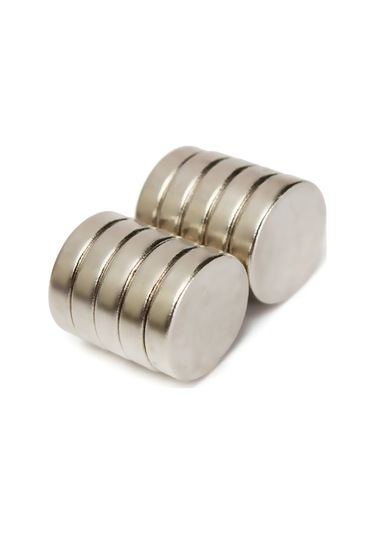 20 Adet Çap 12Mm X Kalınlık 3Mm Yuvarlak Güçlü Neodyum Mıknatıs