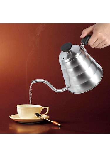 Horecamark Gooseneck Piramit Demleme Ibrik Kettle - Drip Kettle