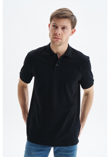 AR-MA Arma Erkek Regular Fit Basic % 100 Pamuk Pike Polo Yaka Tişört Y29374354502 Siyah AR-MA Arma Erkek Regular Fit Basic % 100 Pamuk Pike Polo Yaka Tişört Y29374354502 Siyah