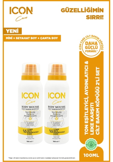 Cilt Bakım Köpüğü C Vitaminli 100 Ml 2'li Set