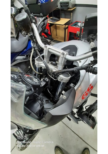Bay4Global Bmw F650Gs Twin Gidon Yükseltme 20Mm Gri