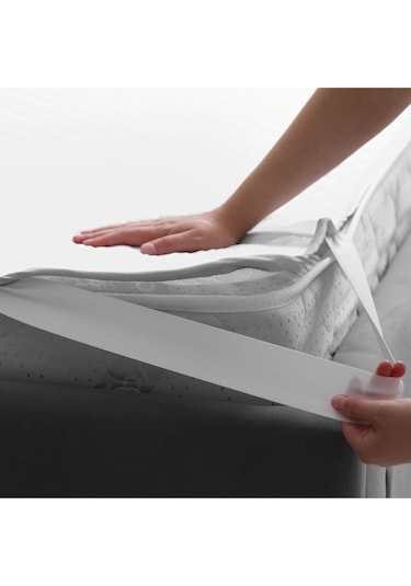 Mattdress Tek Kişilik Pamuklu Yatak Koruyu Alez 100x200