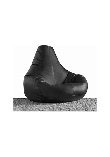 Armutland Deri Armut Koltuk Siyah