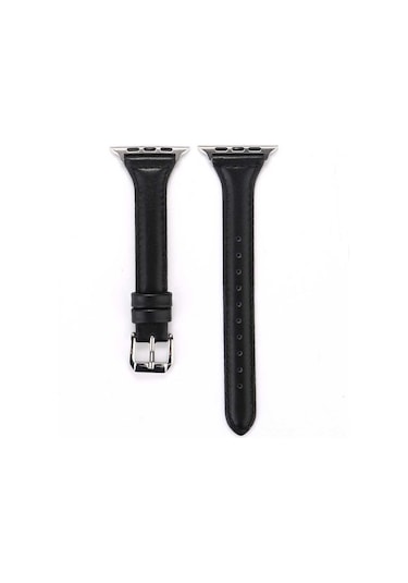 Watch Ultra 49mm Kordon Krd-28 Deri Strap Kayış-kahverengi