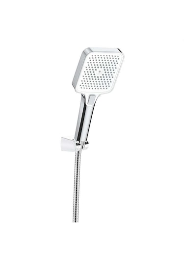 Vs-7990 Valmont Chrome Duş Başlığı Beyaz - Gümüş