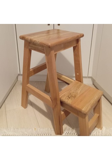 Kademeli Mutfak Merdiven Taburesi Kolay Kapanır Yer Kaplamaz