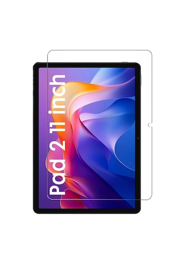 Xiaomi Redmi Pad 2 11 Inç Tablet Kılıf 360 Döner Deri Standlı Kapak Ekran Koruyucu Ve Kalem Set