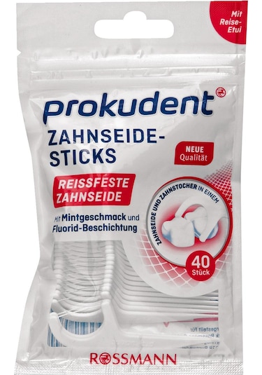 Prokudent Kürdanlı Mumlu Diş İpi 40'lı