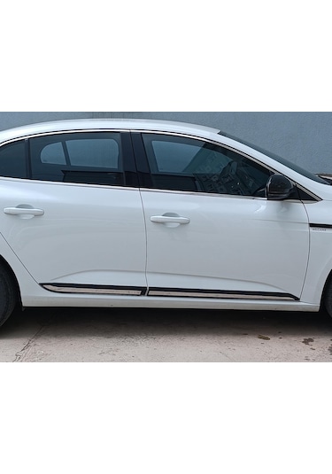Renault Megane 4 Krom Yan Kapı Sd Çıtası 4 Parça 2015.2025 Ve Üze