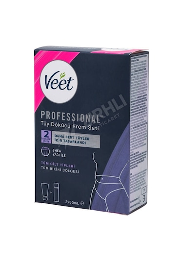 Veet Professıonal Cream Bikini Kit 50ml+50ml