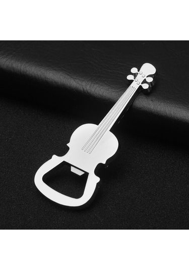 Şişe Açacağı Ve Köpekbalığı/gitar Tarzı Metal Anahtarlık Mutfak Aksesuarları Diğer