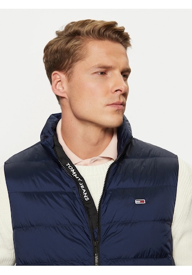 Tommy Hilfiger Tommy Hılfıger Erkek Yelek Dm0dm20663-c1g Lacivert