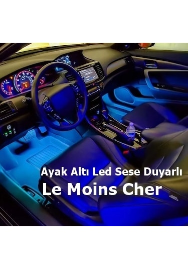 Chevrolet Lacetti Sese Duyarlı Araç İçi Ayak Altı Led