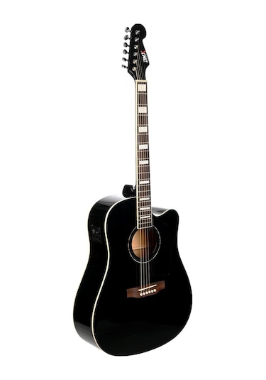 Dmx Guitars Dag100ce Bk Elektro Akustik Gitar