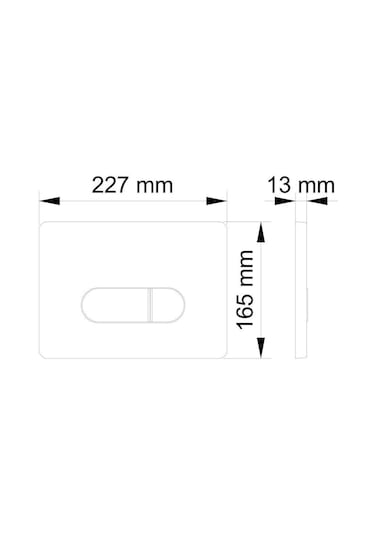 Visam Siena Parlak Krom Kumanda Paneli 228.002