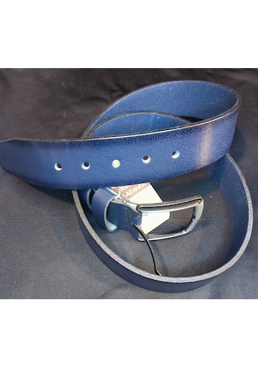 Kemer Manda Derisi Lacivert Renk Lacivert