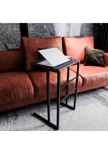 Bilgisayar Sehpası Laptop Masası Notebook Standı Füme 1410