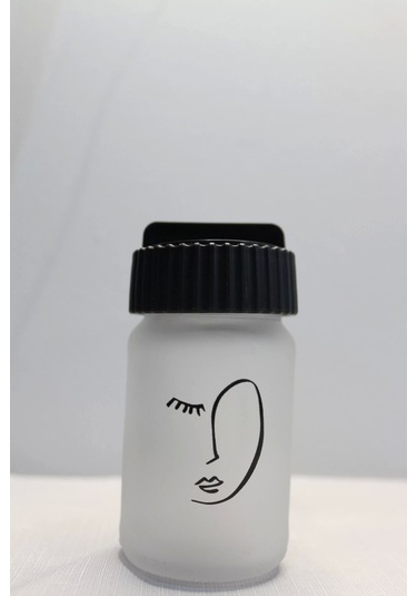 Desenli Buzlu Tuzluk Biberlik 105cc Beyaz