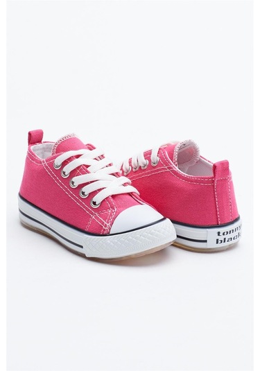 Rahat Kalıp Işıklı Bağcıklı Çocuk Unisex Fuşya Spor Ayakkabı Tb998-3 Fuşya