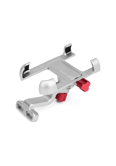 Wezone Bisiklet Gövde Tipi Alüminyum Telefon Tutucu - 360 Dönebilir, Ayarlanabilir Genişlik 55-95mm