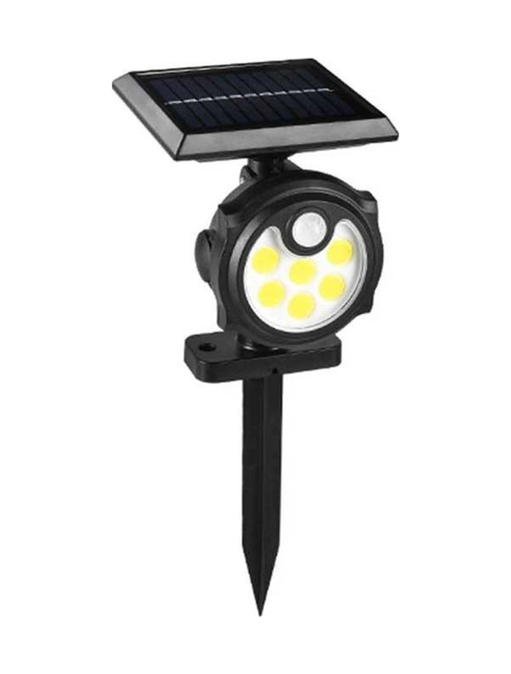 Tongxida Gece Işık Toprak/bina Duvar Lambası 42cob, 3 Beyaz Işık Modu, 2x1200mah Batarya, Ip65 Koruma, 270 Algılama