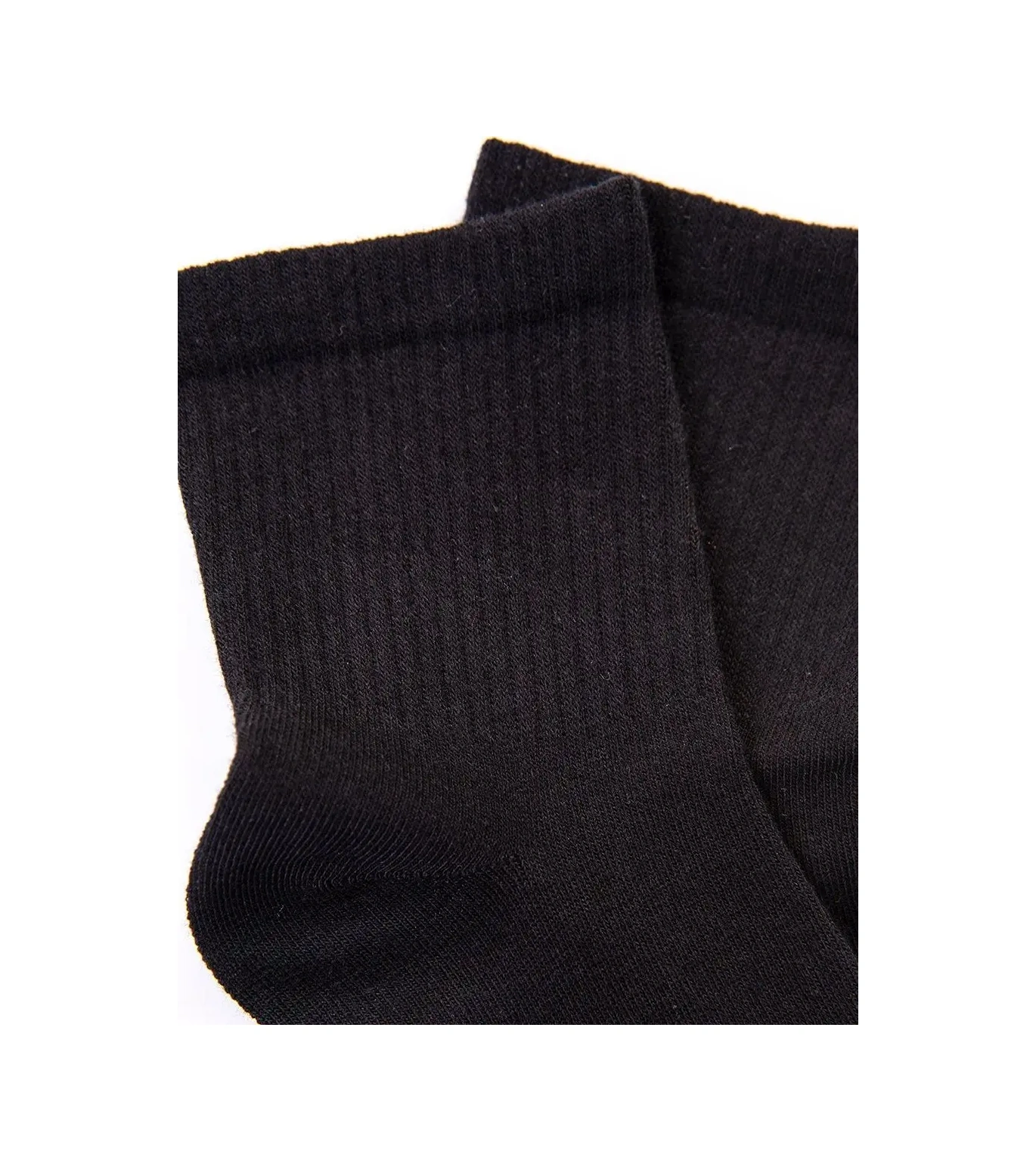 Happyfox 6 Çift Pamuklu Temel Çorap Seti 37131220 Siyah