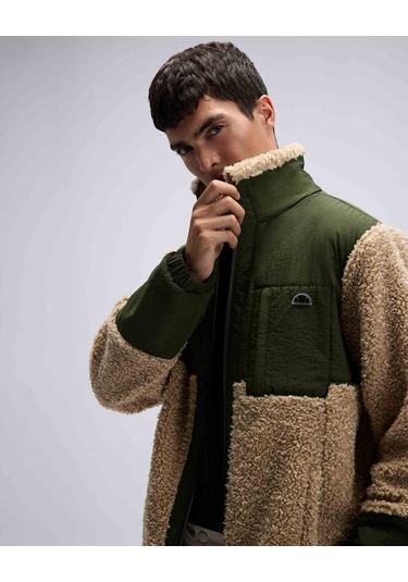 Ellesse Erkek Fermuarlı Polar Bej Mont Em511-bg Bej