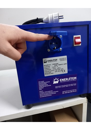 Enerjitem 5 Kva Kutulu Trafo, Giriş:220 Vac Çıkış:110-120