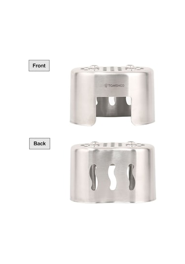 Tomshoo-kantin Bardak Standı Açık Kamp Yürüyüş Piknik,y18390 Gümüş