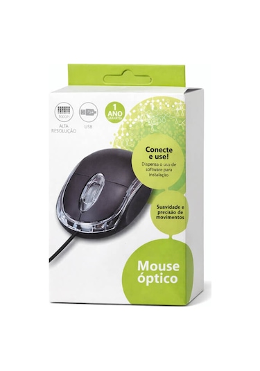 5 Adet - Koodmax Usb Optik Mouse 800 Dpı - Kablolu Maus - Işıklı W0015-n5-5adet