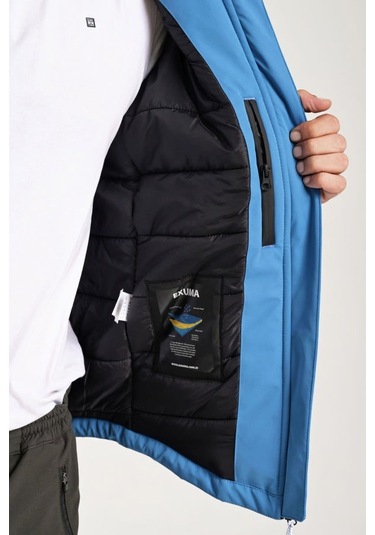 Exuma Erkek Mont 2311142-412-Blue Mavi