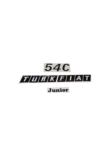 Türk Fiat 54c Junior Yan Yazı Takımı - 5085900