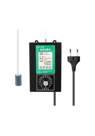 Ev İçi Ozon Üretici 500mg/h - Hava Ve Su Temizleyici, Zamanlayıcı Kontrol, 8w, Avrupa Standartı 220v Çok Renkli Çok Renkli