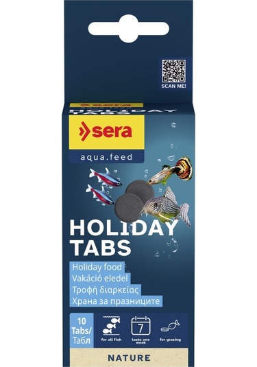 Sera Holiday 10 Tablet. Tatil Yemi