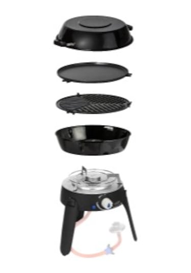 Aygaz Safari Chef 30 Lp Barbekü - Tüplü Gümüş - Siyah