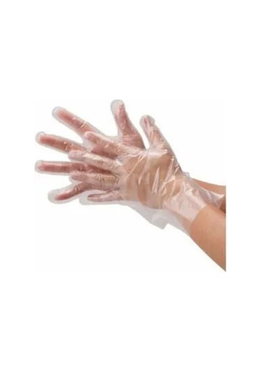 Elpo Şeffaf Poşet Eldiven 5x100'lü 1 Paket 100 Adet Tek Kullanımlık
