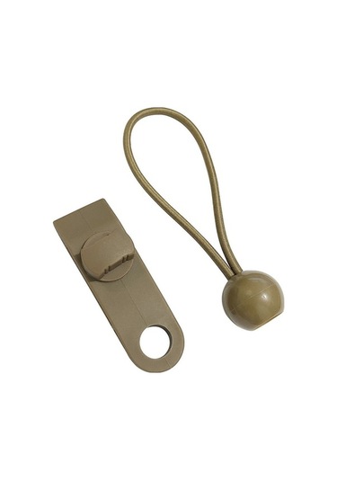 Pazly 10 Adet Heavy Duty Tarp Klipsi, Çadır Kelepçe, Bungee Kordon, Kamp & Araç Kapatma, Kahverengi Kahverengi