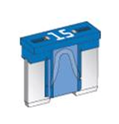 0600210 Mini Yassı Alçak Profil Sigorta 2 Amper Gri 7703297149 20 Adet