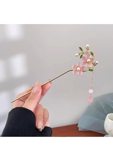 Deus Lıght Gothic Saç Tokası Çin Şpilyeleriyle 300351257 Gri