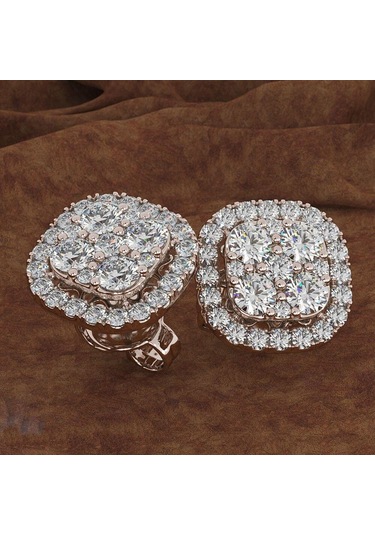 Altın Kadınlar İçin Küpe 14 K Altın Pırlanta Peridot Oorbellen Bijoux Femme Bizuteria Saplama Küpe Altın Takı